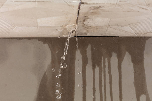 Professional Flood Damage Cleanup technician working in Hawthorne, NY